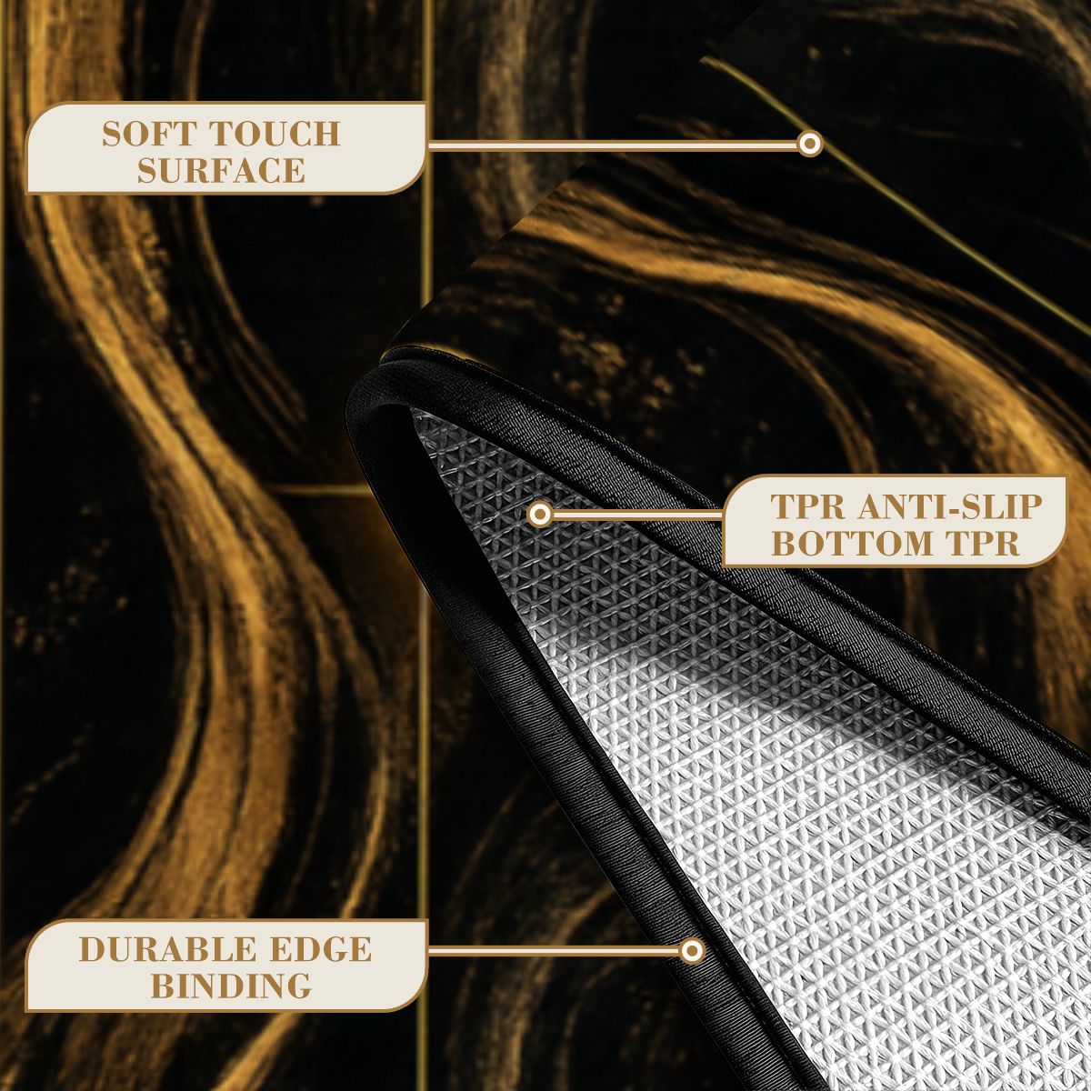 Oryan's Belt Runner | Designer Putting Rug | Oryan Golf