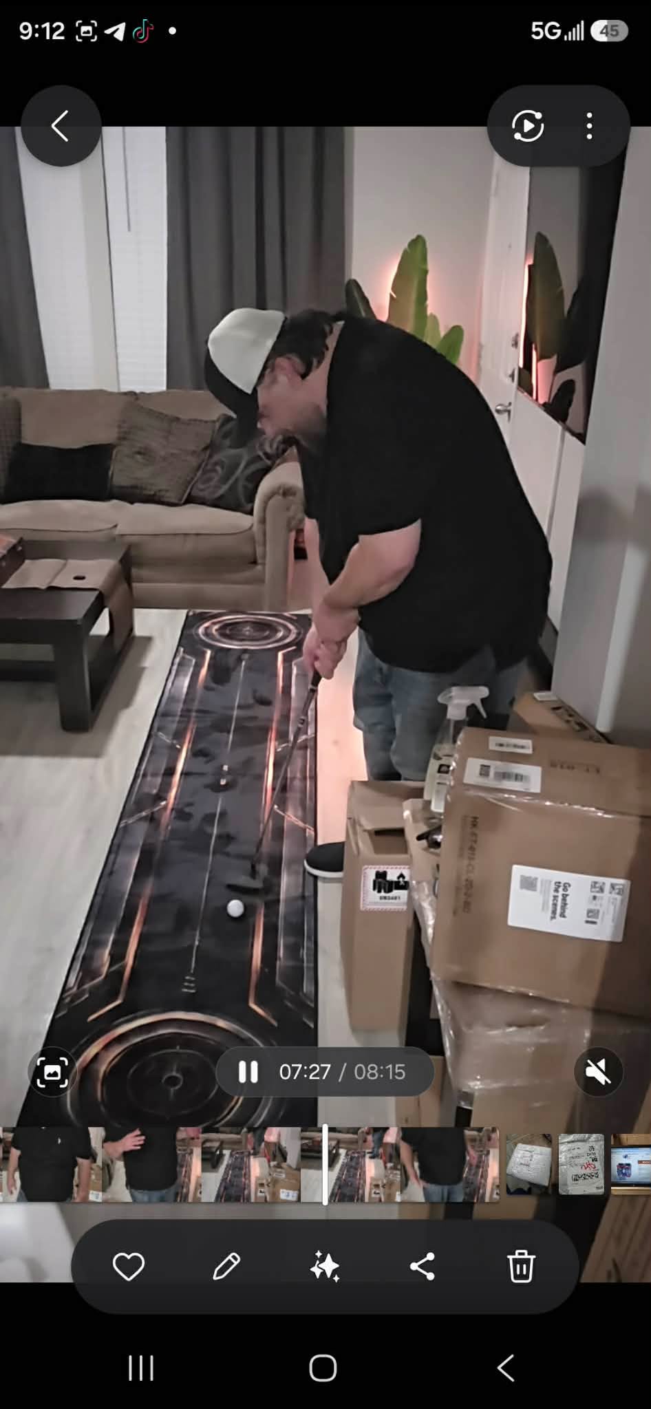 The Oryan Runner — Luxury Putting Rug