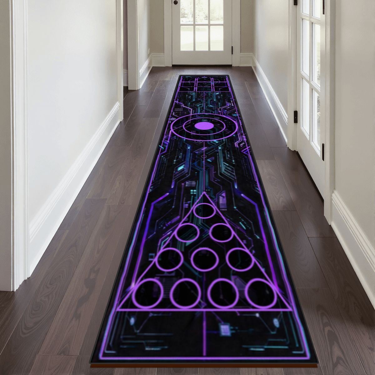 Battle Golf Gaming Putting Mat | Golf Party Games - Violet