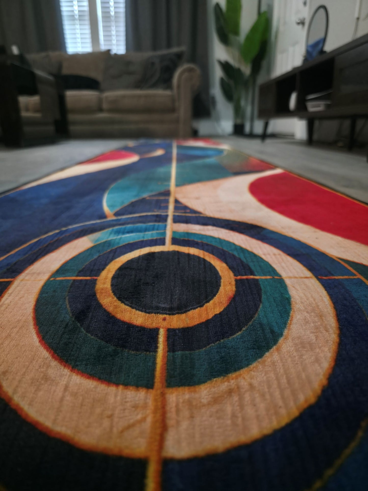 Meridian Runner | Designer Putting Rug | Oryan Golf